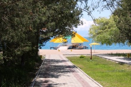 Озеро Иссык-Куль, Пансионат Алтын-Кол.  1270
