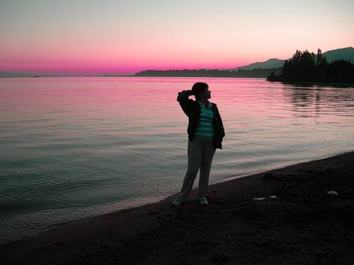 Вечерняя фотосессия на берегу Иссык-Куля 2596