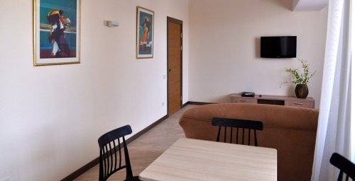 Корпус Сектор АЛЬФА, «Беатрис» 2-х местный 2-х комнатный номер LUXE повышенной комфортности с террасой/балконом 3992