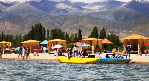 Озеро Иссык-Куль, cанаторий Кыргызское взморье 453