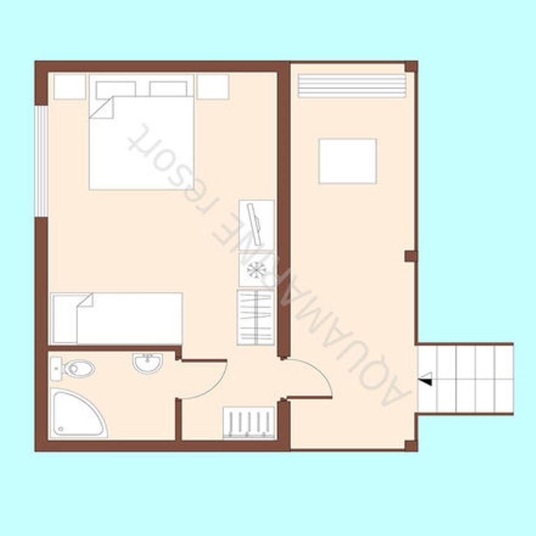Аквамарин резорт Алаколь 2023 - Junior suite (Е) (Фото 4)